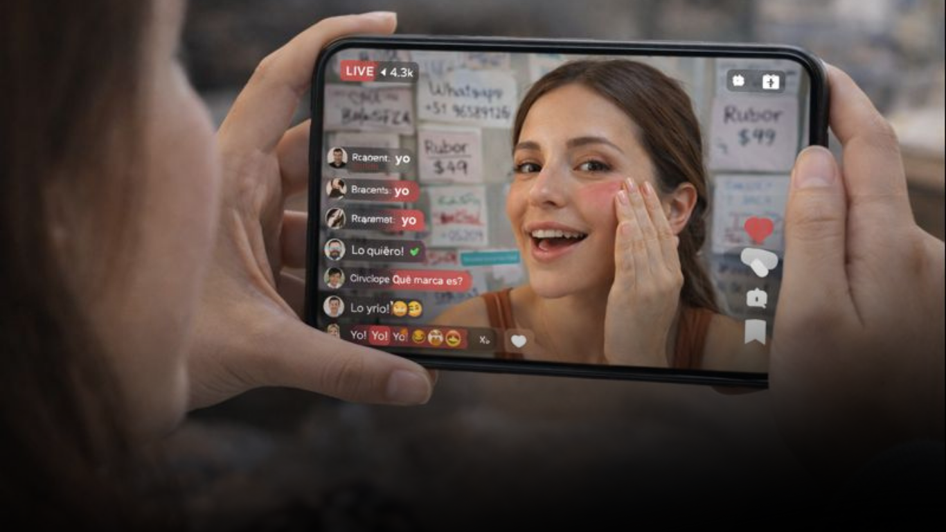 Live shopping: de la conversación a la compra en TikTok